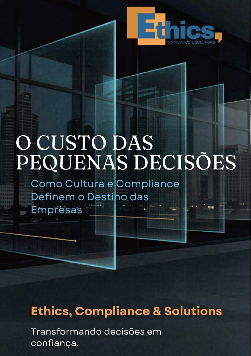 Capa do e-book O Custo das Pequenas Decisões, da Ethics